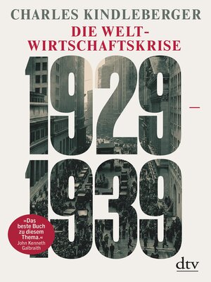 cover image of Die Weltwirtschaftskrise 1929-1939